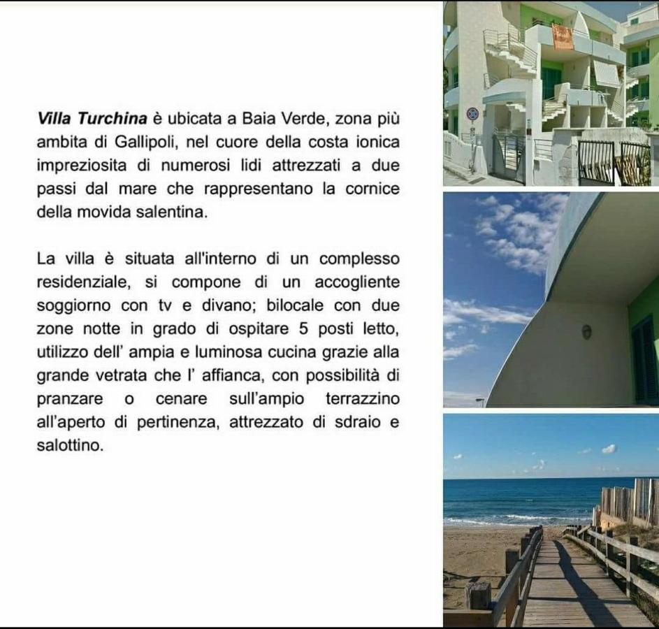 Villa Turchina Gallipoli Εξωτερικό φωτογραφία